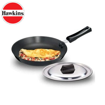 Hawkins Hard Anodised With SS Lid Fry Pan 25 CM - AF25S