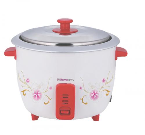 Home Glory Drum Model Pearl Rice Cooker 1.5 LTR - RC105