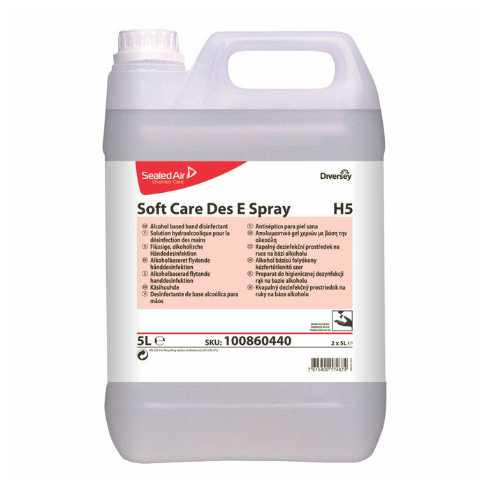 Diversey Alcohal Based Hand Disinfectant-5L (Softcare Des E Spray)